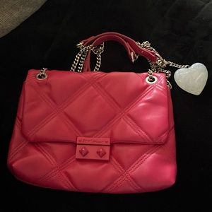 Betsy Johnson purse with accessories